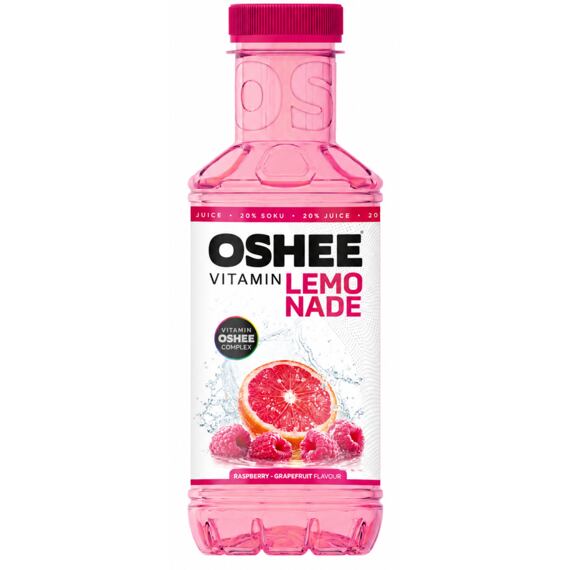 OSHEE Vitamin Lemonade Raspberry-Grapefruit 555 ml