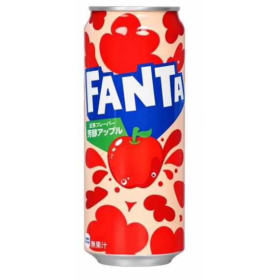 Fanta sycený nápoj s příchutí jablka 500 ml