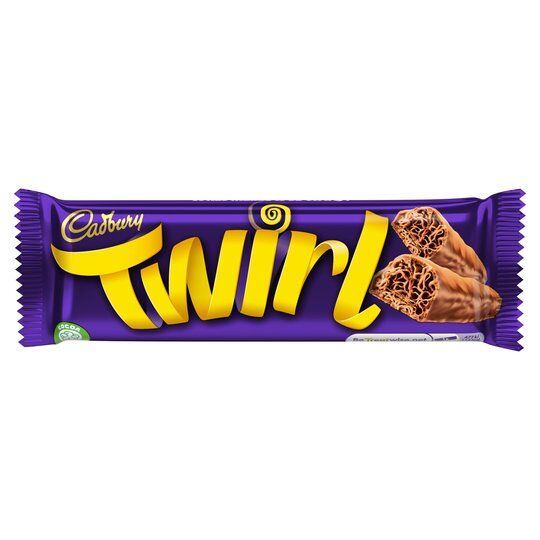 Cadbury Twirl milk chocolate bar 42 g