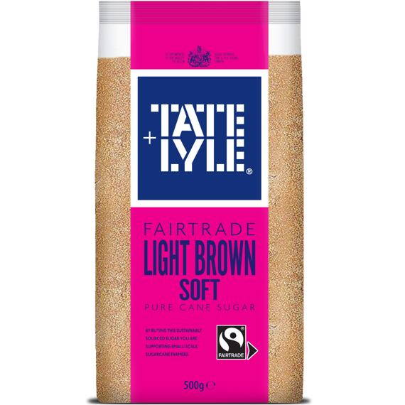 Tate & Lyle Sugars Fairtrade Light Soft Brown Sugar 500 g