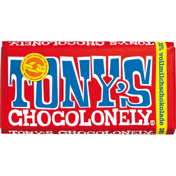 Tony's milk chocolate 180 g