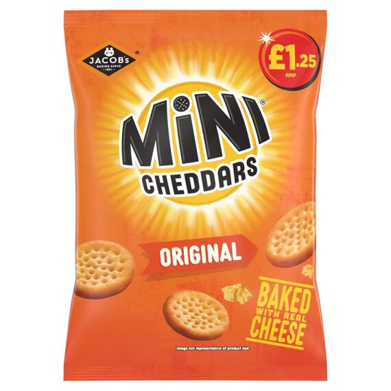 Jacob's cheddar mini crackers 90 g PM