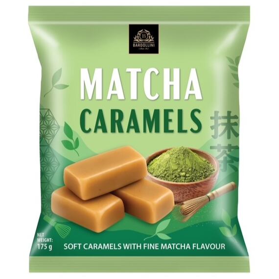 Bardollini karamelky s příchutí matcha 175 g