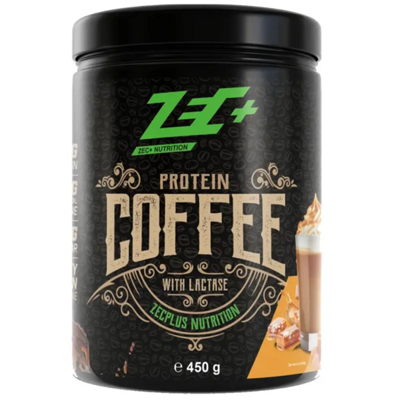 Zec+ protein coffee with sweeteners and salted caramel flavour 450 g
