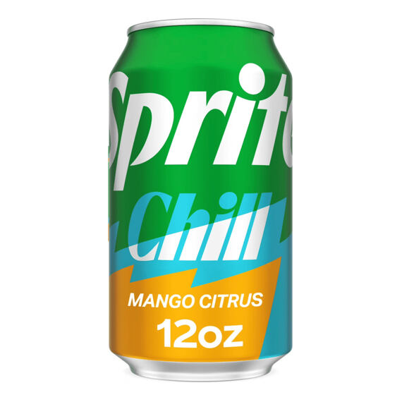 Sprite Chill sycený nápoj s příchutí limetky, manga a citrusů 355 ml Celé balení 12 ks