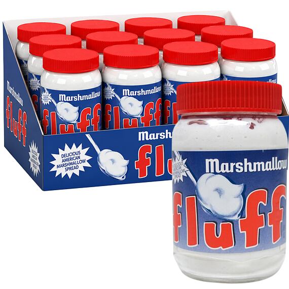 Fluff Pomazánka s příchutí vanilkových marshmallow 213 g Celé balení 12 ks