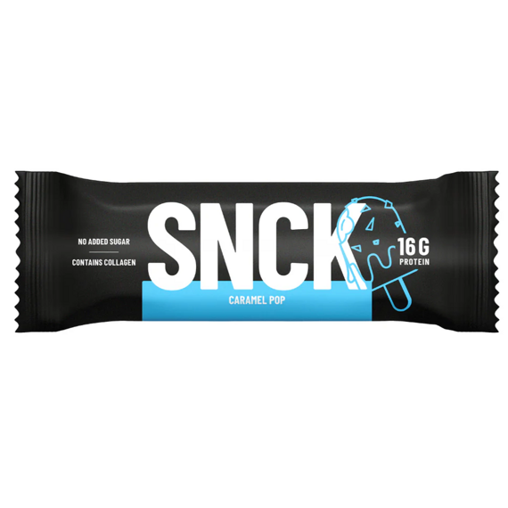 SNCK proteinová tyčinka s náplní s příchutí Caramel Pop 55 g