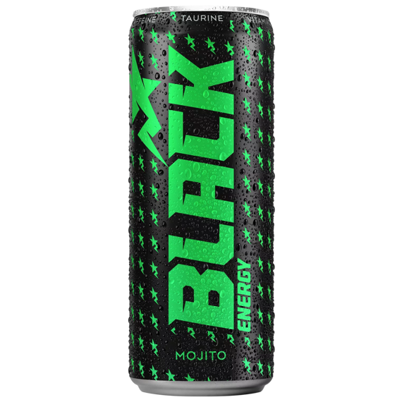 Black PL Energy, Mojito Flavor, 250 ml