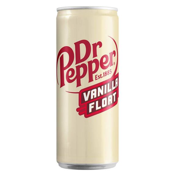 Dr Pepper PL Vanilla Float Cream-Flavored Cola 330 ml