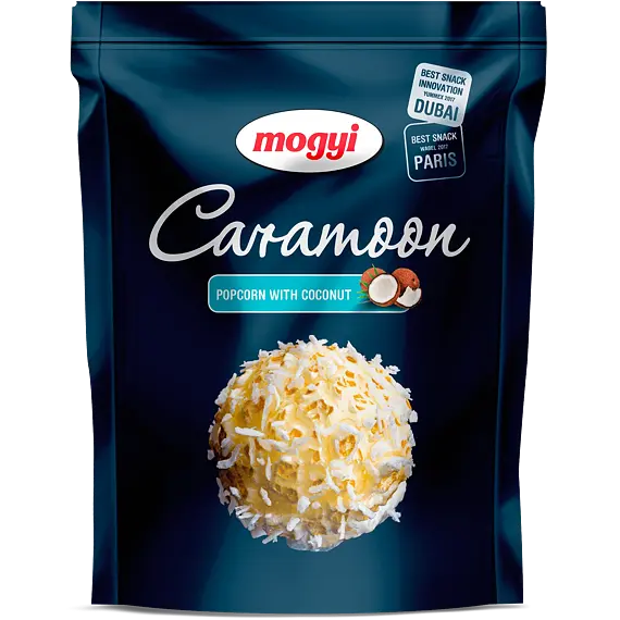 Mogyi EU Caramoon Sweet Popcorn with Shredded Coconut Flavor, 70 g