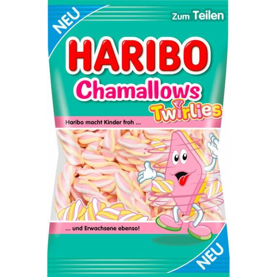 Haribo DE Chamallows Twirlies Marshmallows 200 g