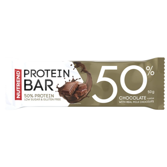Nutrend CZ PROTEIN 50% proteinová tyčinka s příchutí čokoláda 50 g