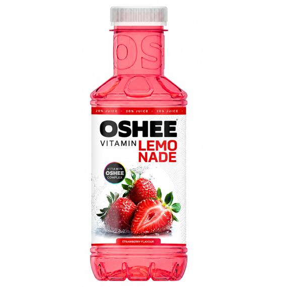 OSHEE Vitamínová limonáda Jahoda 555 ml
