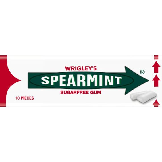 Wrigley's Spearmint žvýkačky s příchutí máty 14 g