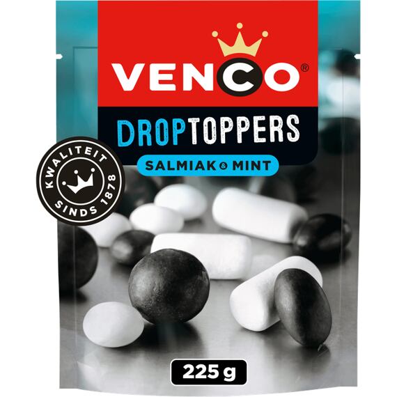 Venco mix lékořicových bonbonů se salmiakem a mátou 225 g