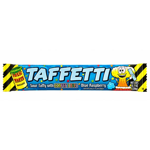 Toxic Waste Taffetti kyselá páska s příchutí modré maliny 20 g
