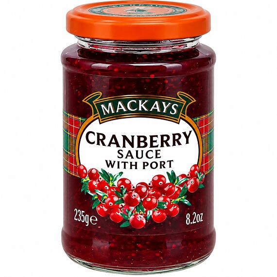 Mackays brusinková omáčka s portským vínem 235 g