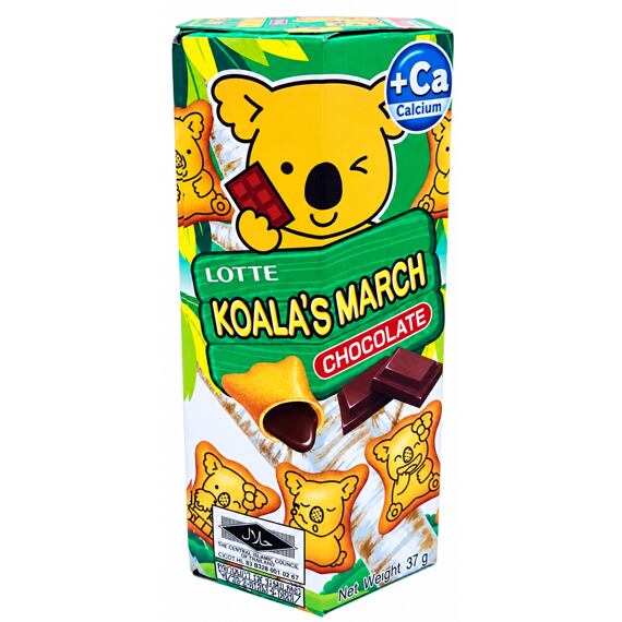 Lotte Koala's March Biscuits with Chocolate Flavor Filling 37 g