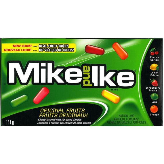 Mike and Ike bonbony ovocných příchutí 120 g