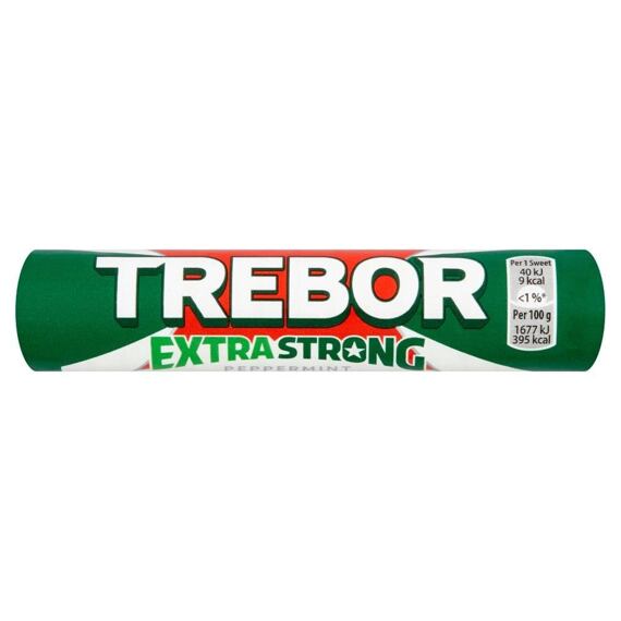 Trebor Extra Strong menthol candies 41.3 g
