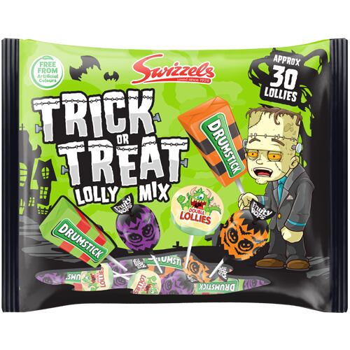 Swizzels Matlow Trick or Treat mix of lollipops 330 g