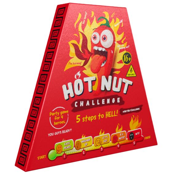 Hot Nut Challenge extrémně pálivá oříšková výzva 24 g
