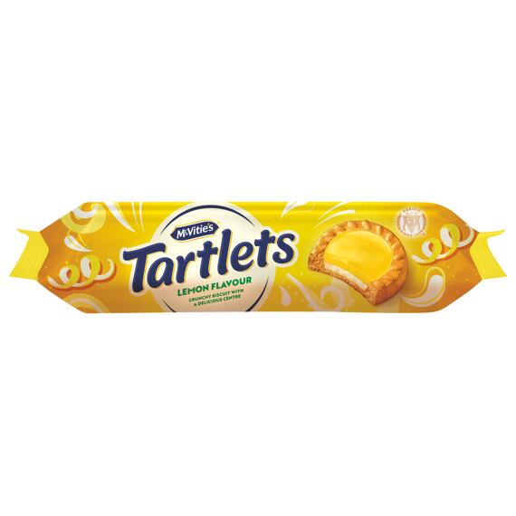 McVitie's Tartlets sušenky s mléčnou náplní a polevou s příchutí citronu 100 g