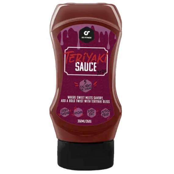 Go Fitness Zero Sauce nízkokalorická omáčka s příchutí Teriyaki 350 ml