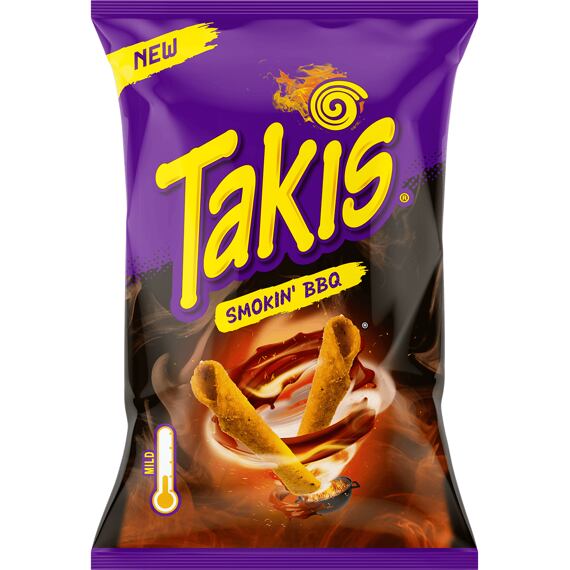 Takis ES BBQ tortilové chipsy s příchutí barbecue 100 g