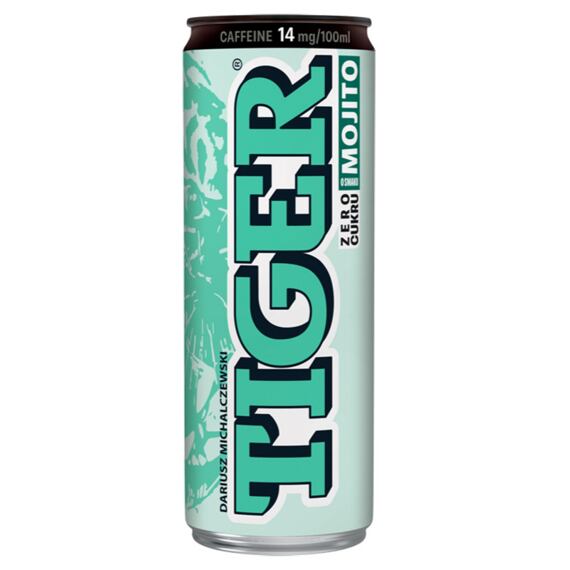 Tiger PL Energy Zero, Mojito Flavor, 250 ml