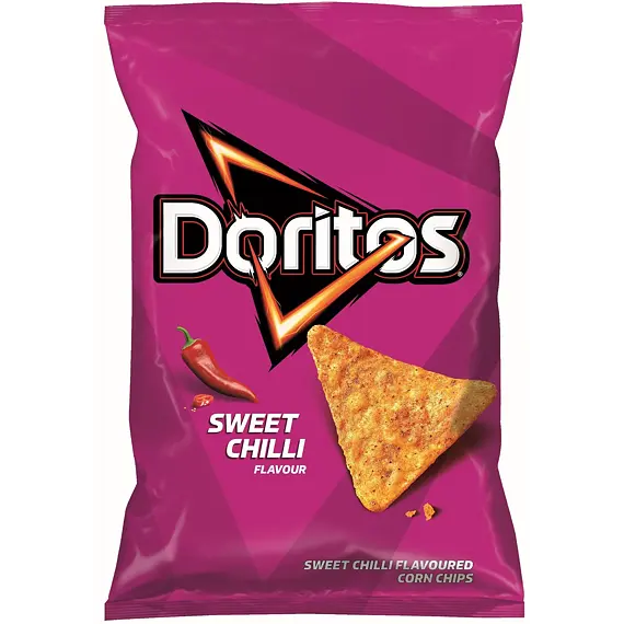 Doritos EU tortilové chipsy s příchutí Sweet Chilli 90 g