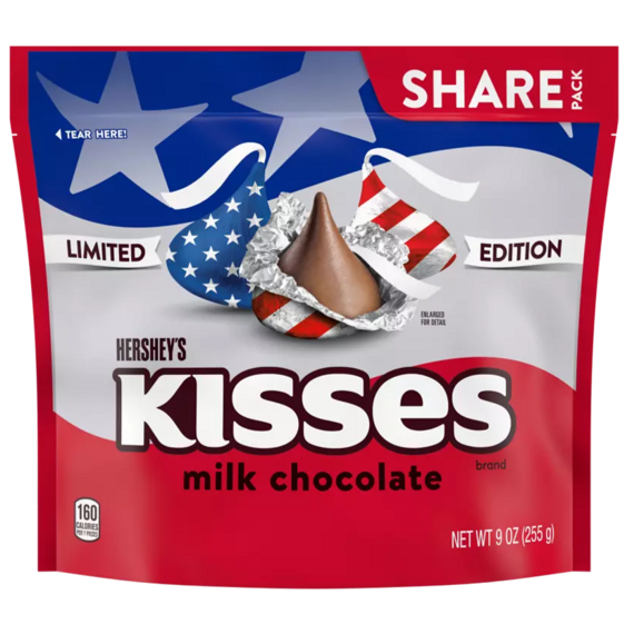 Hershey's US Kisses Milk Chocolate Kisses 255 g