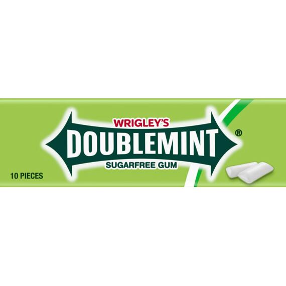 Wrigley's Doublemint žvýkačky s příchutí máty 14 g
