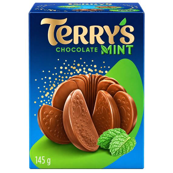 Terry's milk chocolate with mint flavor 145 g