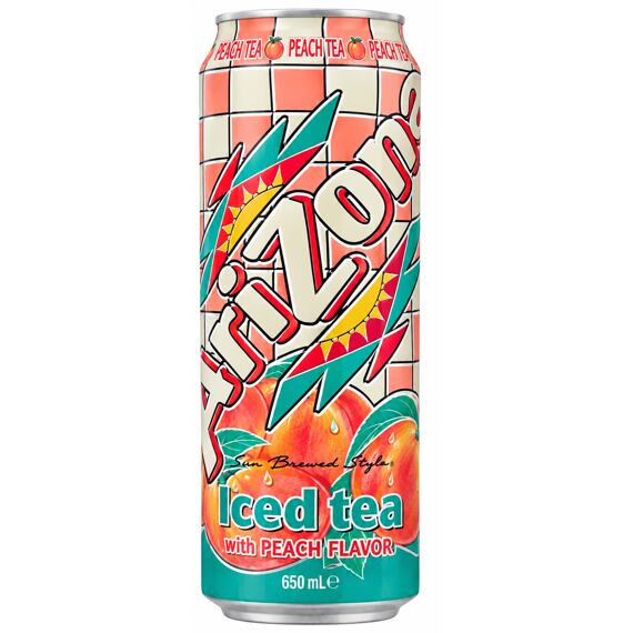 Arizona ledový čaj s příchutí broskve 650 ml