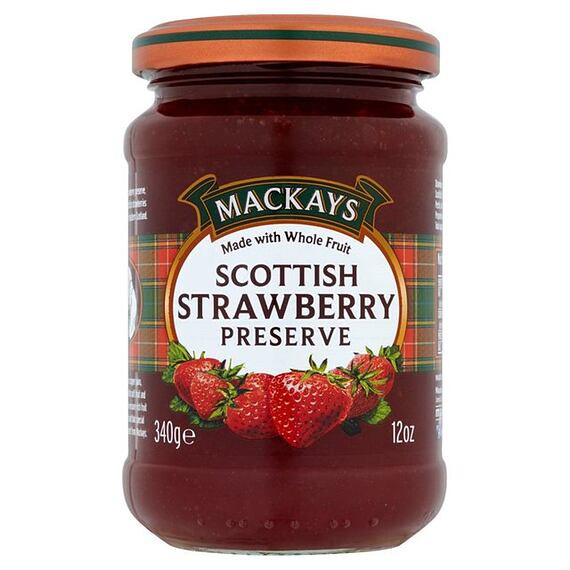 Mackays skotský jahodový džem 340 g