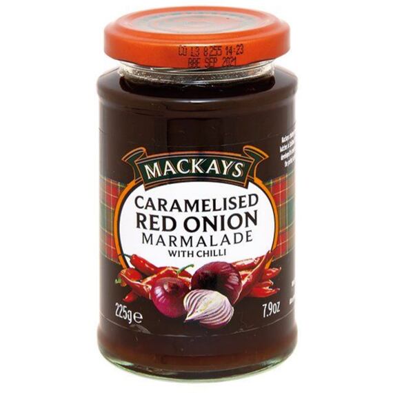 Mackays caramelized onion & chilli chutney 225 g