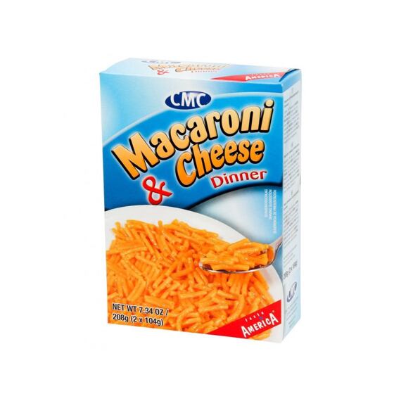 CMC Mac & Cheese instantní makaróny amerického typu se sýrovou omáčkou 208 g
