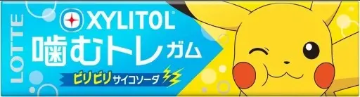 Lotte Pokémon chews with the flavor of ramune drink with xylitol 26 g