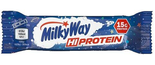MilkyWay proteinová tyčinka se šlehaným mléčným krémem s čokoládovou polevou 50 g