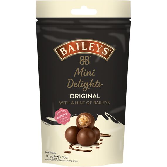 Baileys pralinky z mléčné čokolády s náplní s příchutí likéru Baileys 102 g