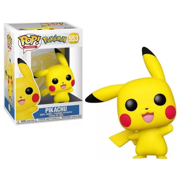 Funko Pop! Pokemon N° 553 - Pikachu Waving