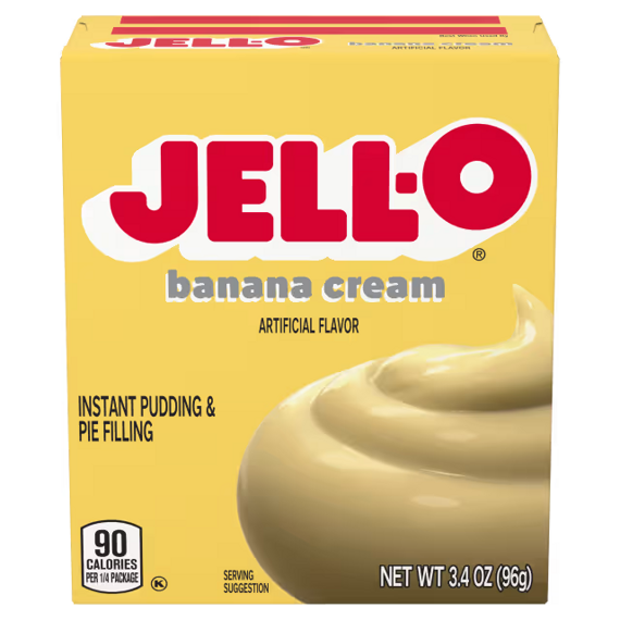 Jell-O instant banana pudding 96 g