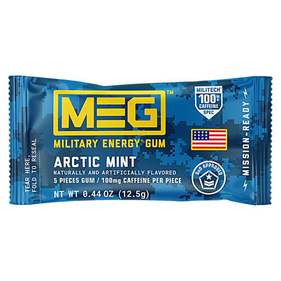 Military Energy Gum arctic mint 12.5 g