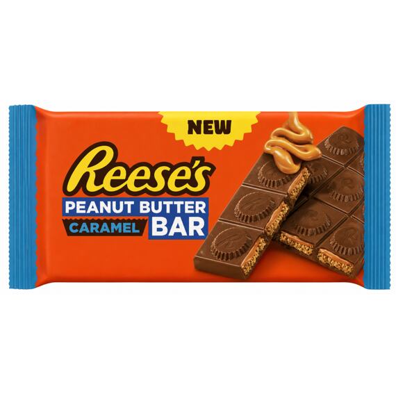 Reese's mléčná čokoláda s náplní z arašídového másla a slaného karamelu 90 g