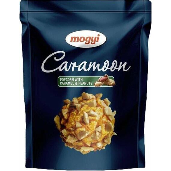 Mogyi EU Sladký popcorn Caramoon s příchutí karamelu a arašídů 70 g