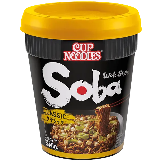 Nissin Soba Cup Classic instantní nudle 90 g