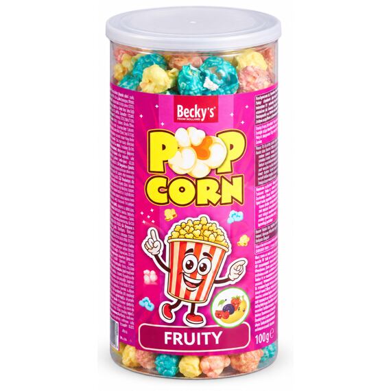 Becky's popcorn s příchutí Tutti Fruitti 170 g