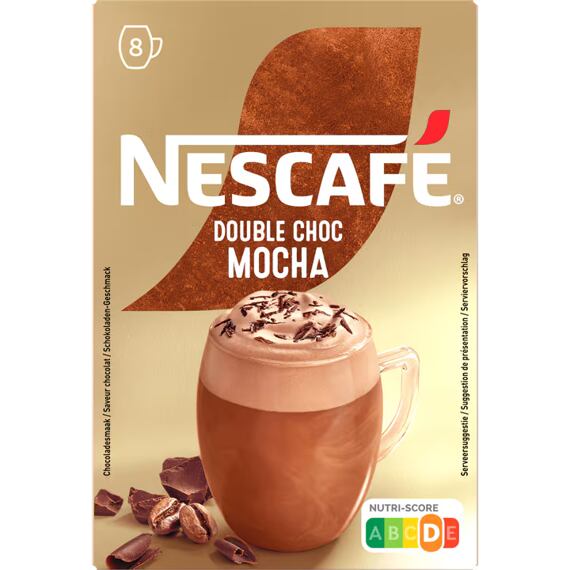 Nescafé Instant Mocha with Chocolate Flavor, 8 x 18.5 g