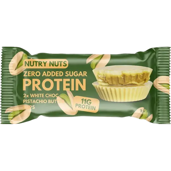Nutry Nuts protein košíček bílá čokoláda s pistáciovým máslem 42 g